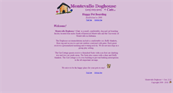 Desktop Screenshot of montevallodoghouse.com